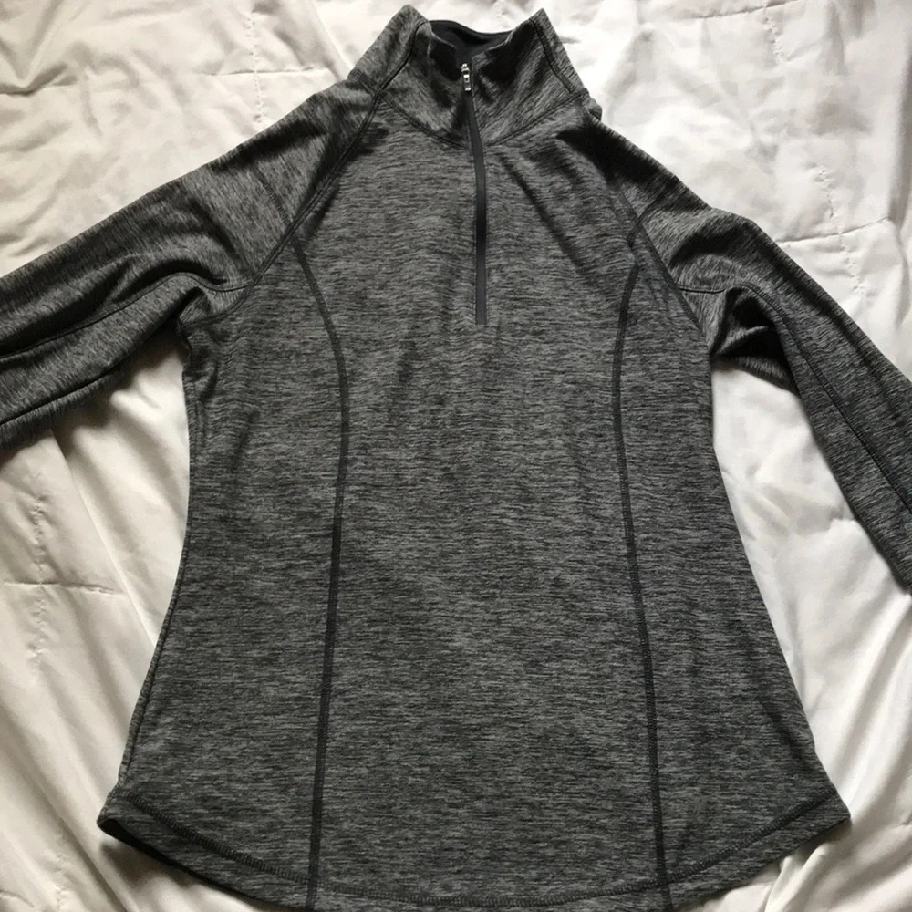Old Navy Pullover 1/4 Zip Medium Gray